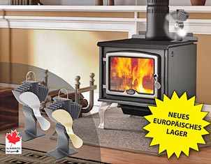 Ecofan - der durch Wärme angetriebene Ofenventilator