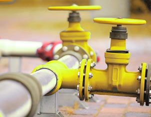 Gasleitungenkontrolle